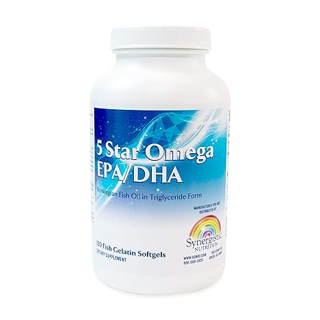 Amazon.com: 5 Star Omega EPA & DHA | Essential Fatty Acid Supplement for: Joint Health, Heart Health, Brain Health, Metabolic Health, and Generation of ...