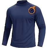 TACVASEN Mens Thermal Fleece Shirt Mock Turtle Neck Base Layer Long Sleeve Athletic Warm Undershirt Winter Running Tops