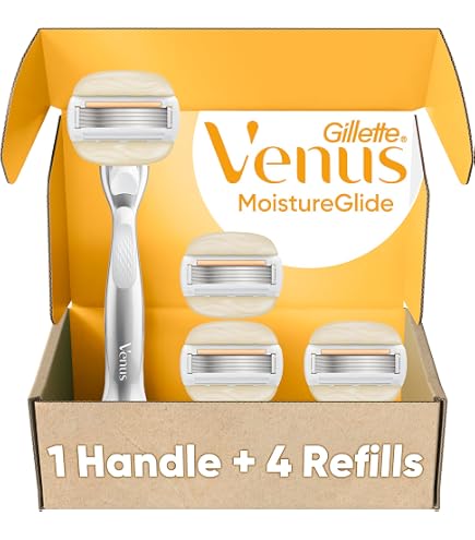 Amazon.com: Venus Platinum Extra Smooth Metal Handle Women's Razor