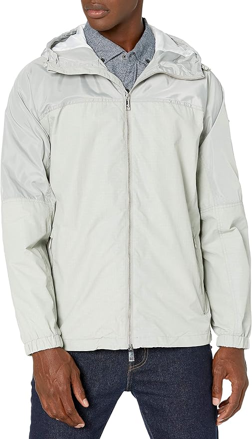 A|X Armani Exchange 阿玛尼 Paisley印花 男式连帽夹克外套 M码2.1折$43.28 海淘转运到手约￥352