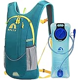 Hydration Backpack with 2L Bladder – Durable Lightweight Water Pack for Running, Hiking, Biking – Fits Men, Women, Youth