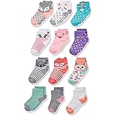 Cherokee baby-girls 12 Pack Shorty Ankle Socks