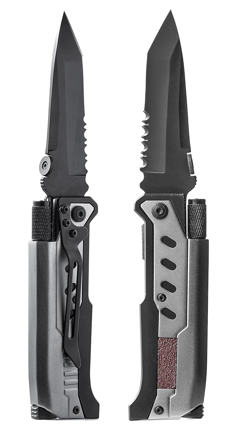 Amazon.com : Survival Knife, Rescue Survival Knife: Best 8-in-8 ...