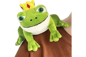 Beeadore Frog Plush Toy 3.93", Green Frog Stuffed Animal Shoulder Plush Soft Cute Doll Gifts for Kids Adults