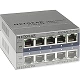 NETGEAR GS105Ev2 5-Port Gigabit Smart Managed Plus Switch | ProSAFE Lifetime Protection