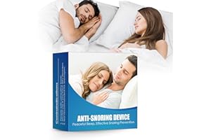 AYOJOY Anti Snoring Devices, Mouth Guard for Grinding Teeth at Night, Reusable Snoring Solution, Snoring Mouth Guard with Suitable Size, Anti Snoring Mouthpiece for Men & Women-A06