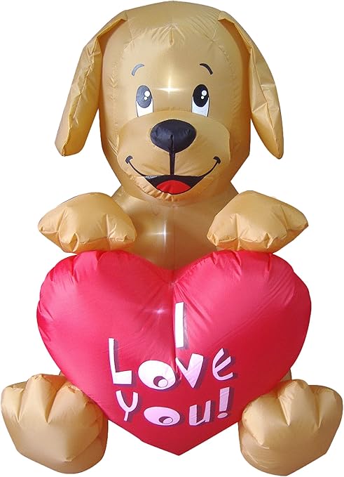Amazon Com Bzb Goods 4 Foot Inflatable Puppy Great For