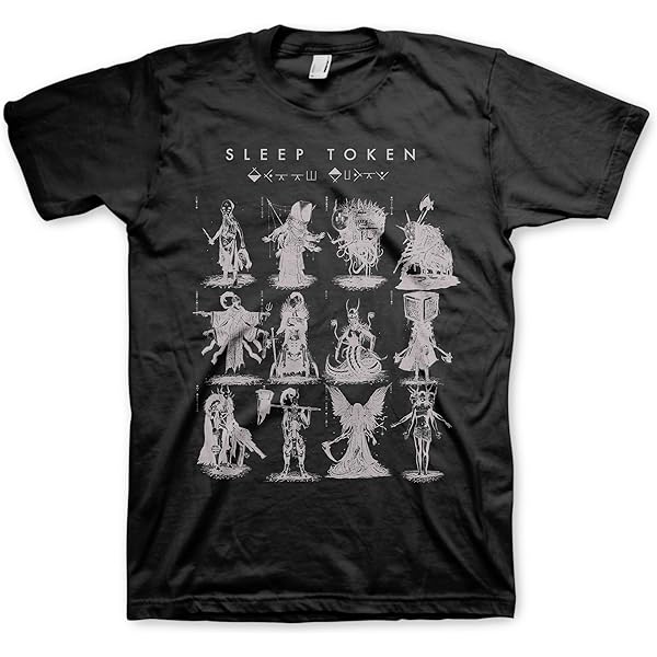 Sleep Token Emergence Männer T-Shirt - Offizieller Band-Merch In Schwarz