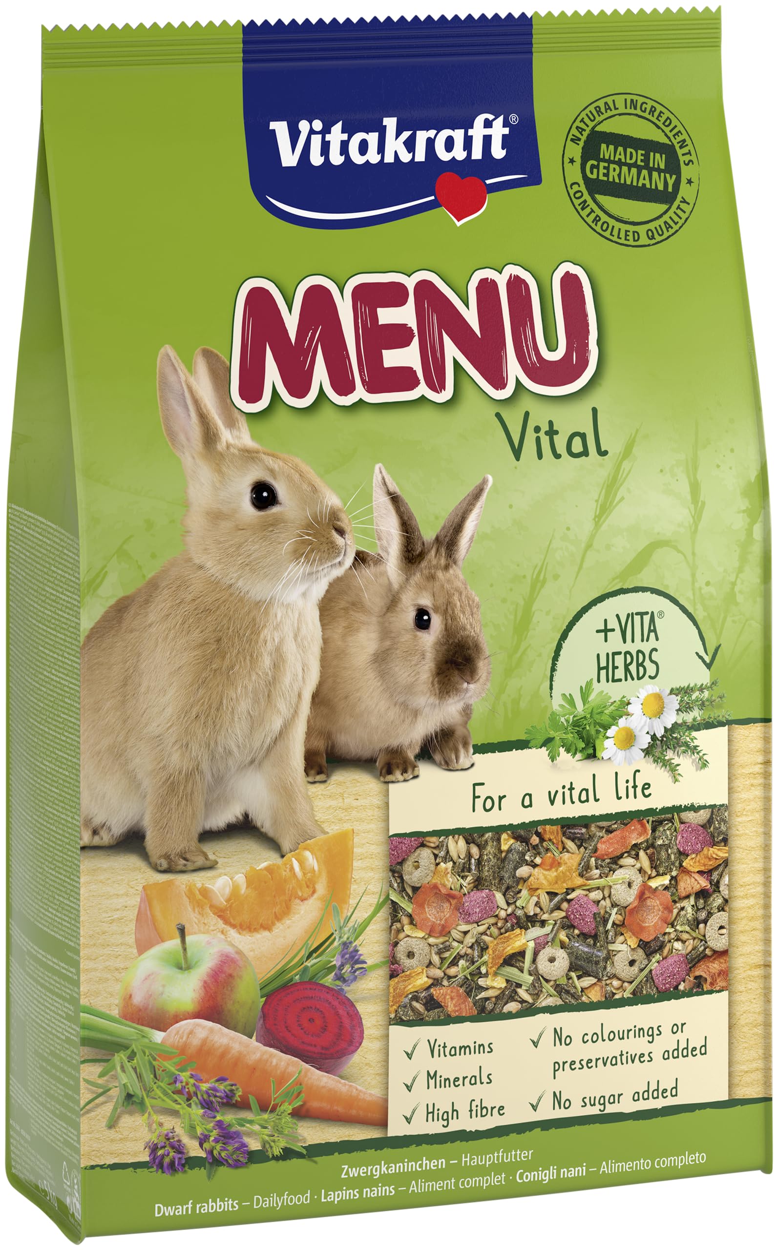 VITAKRAFT MENIU IEPURI 5 KG