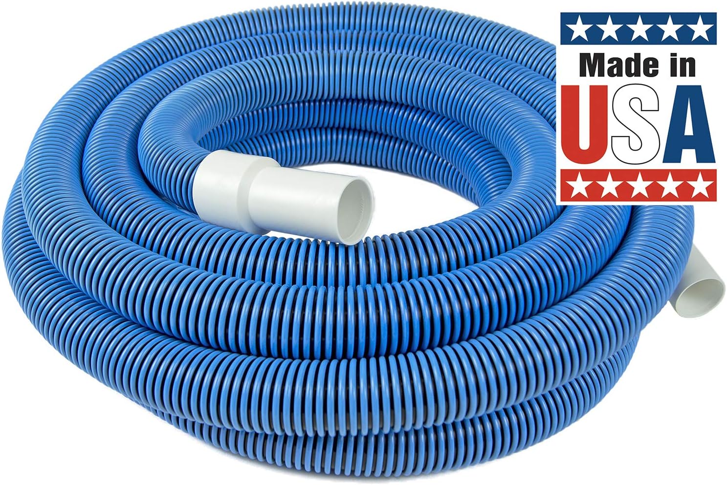 Poolmaster 33430 Heavy Duty In-Ground Pool Vacuum Hose With Swivel Cuff, 1-1/2-Inch by 30-Feet, Neutral : Swimming Pool Hoses : Garden & Outdoor