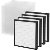 CFKREYA 4 Pack 3Pro Replacement Filter for AirFanta 3Pro Air Purifier, 2-in-1 HEPA Filter Set Includes 8 Pre-Filters