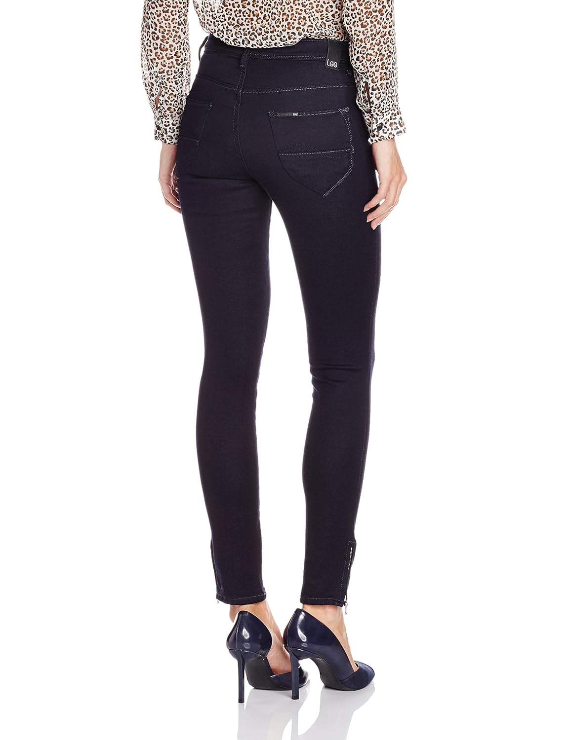 lee women's skinny jeans