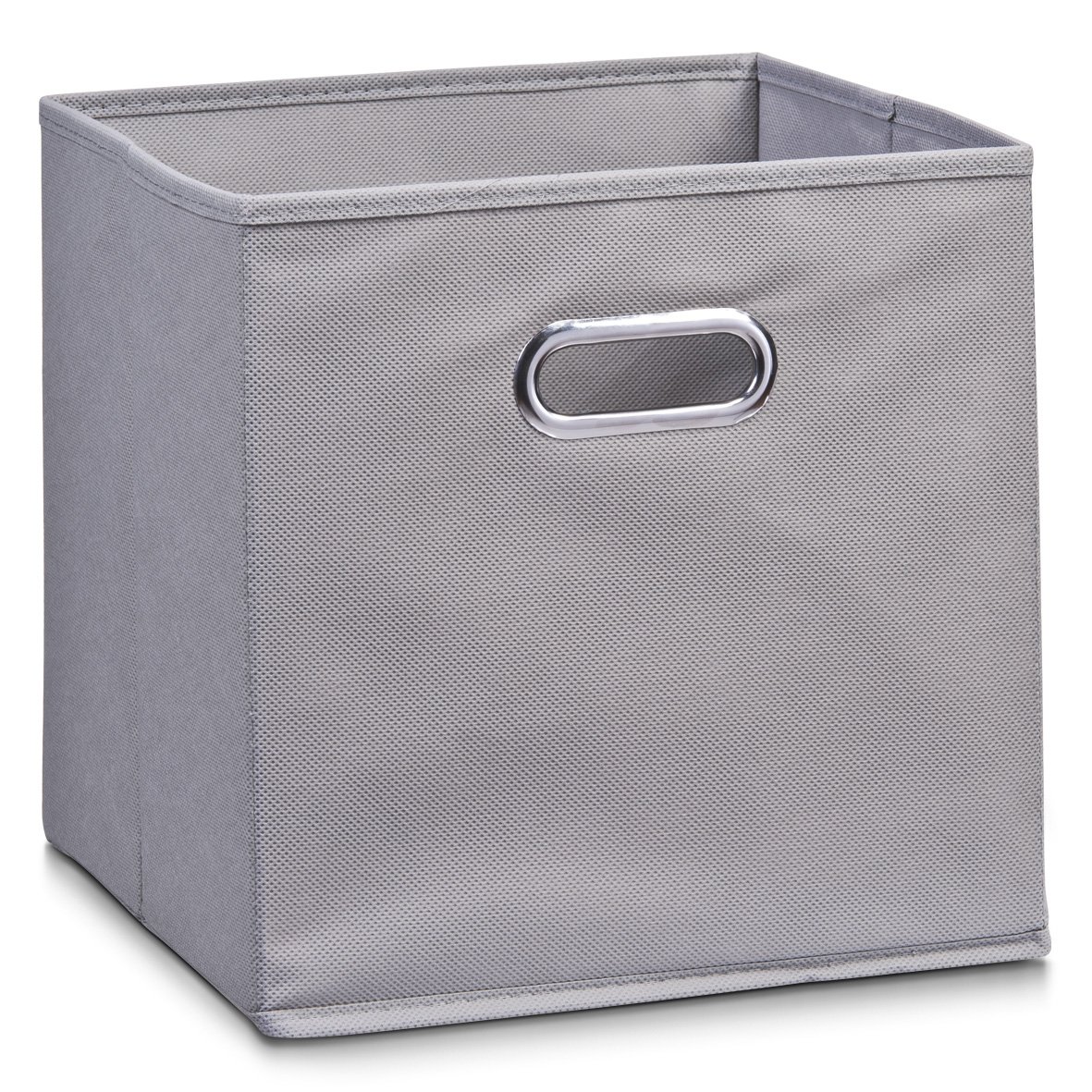 Zeller 14130 Fleece Storage Box, Grey, 28 x 28 x 28 cm
