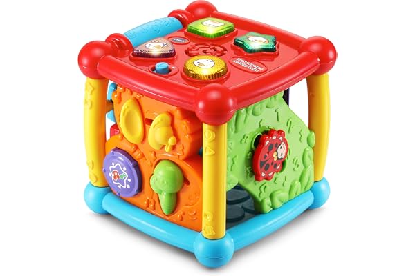 VTech Busy Learners Activity Cube (Frustration Free Packaging)