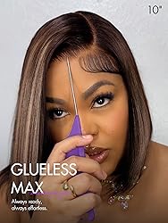 LUVME HAIR Bob Wig 100% Human Hair Wigs Glueless