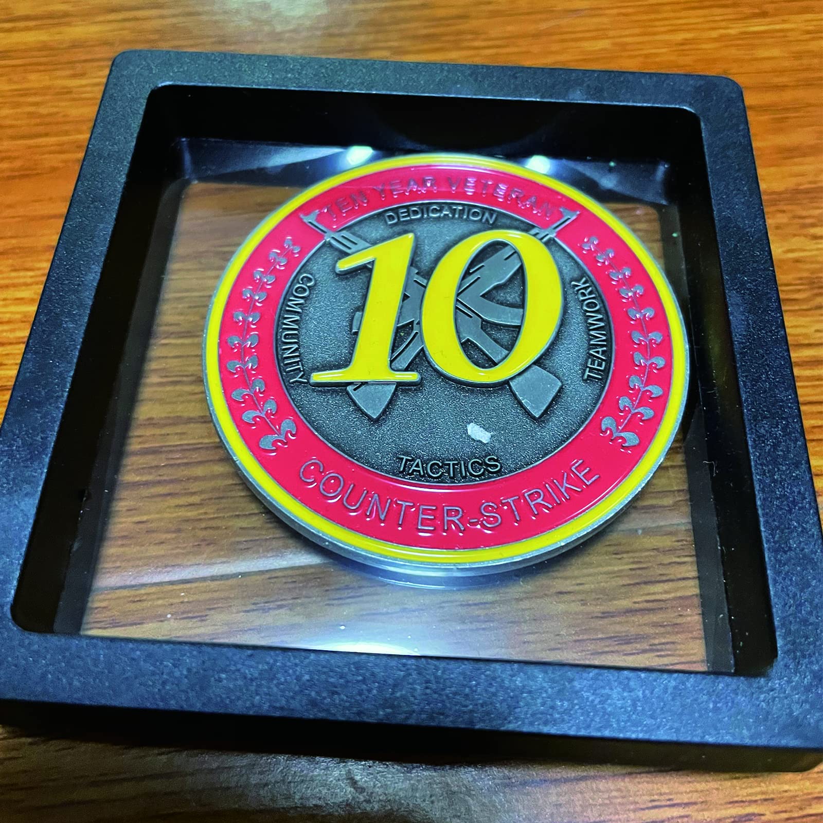 Mua Kader CSGO CS GO Counter Strike Design Five Year Veteran Coin 5 or 10  Years Medal/Coin - 5/10 Year Coin Limited Collection Gift for Men (10) trên  Amazon Anh chính hãng 2026 | Fado