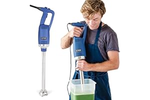 TK TARTLE KITCHEN TK Commercial Immersion Blender, 750 Watt/1 HP Variable Speed Motor, 20,000 RPM X-Heavy Duty with Performance Assurance - 20"