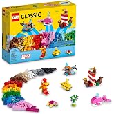 LEGO Classic Creative Ocean Fun 11018 Building Toy Set for Kids, Boys, and Girls Ages 4+ (333 Pieces)