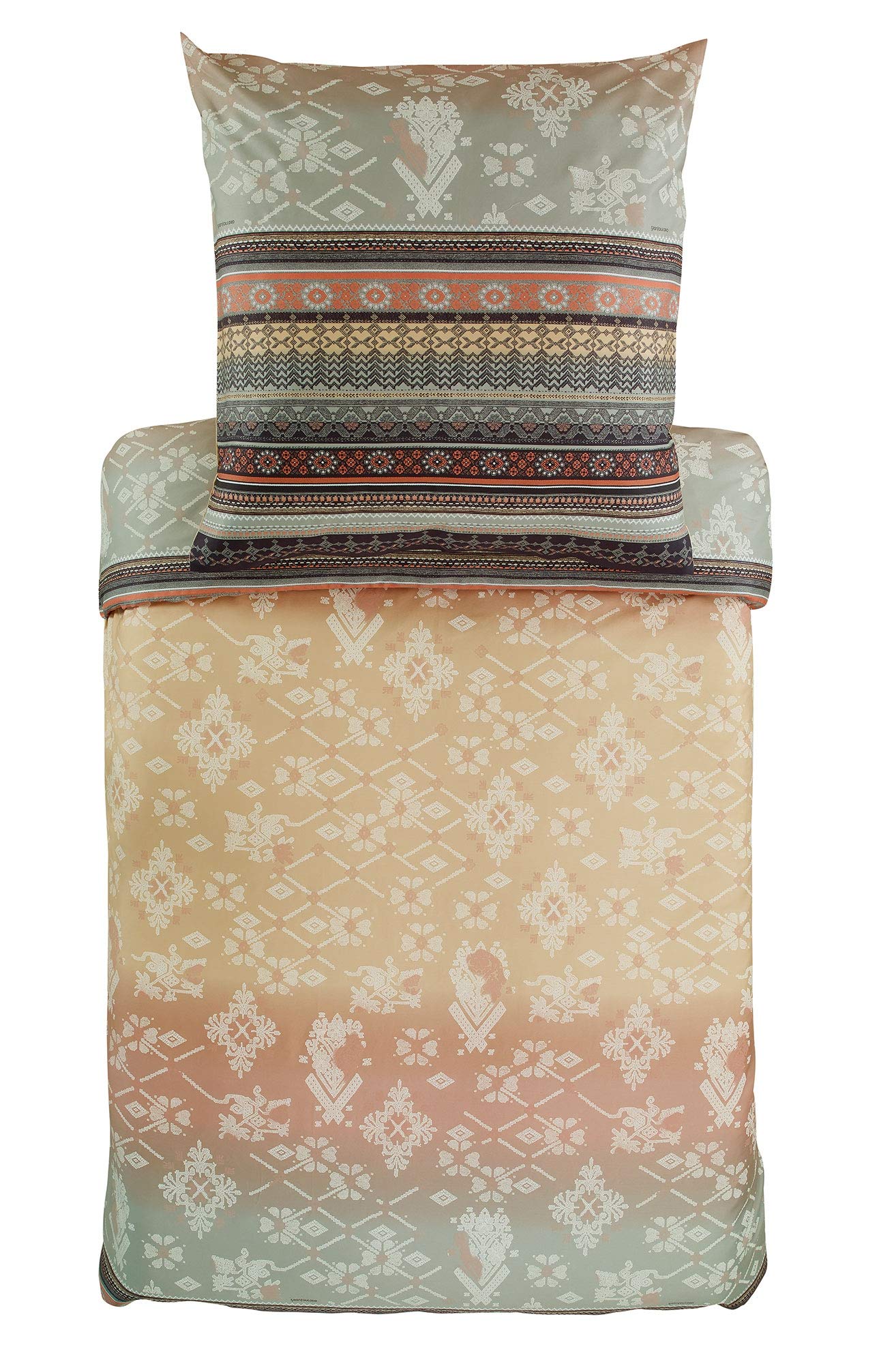 Bassetti Olbia Bed Linen 200 x 200 cm Beige