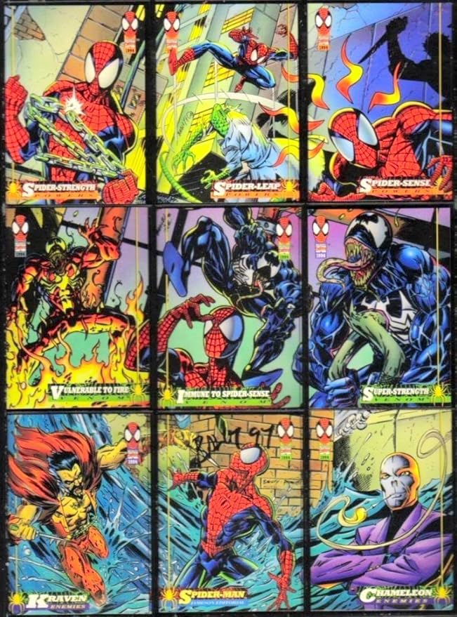 1994 Amazing Spiderman Trading Card Set 150 Card Set) at Amazon's Sports Collectibles