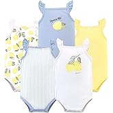 Hudson Baby Unisex Baby Cotton Sleeveless Bodysuits