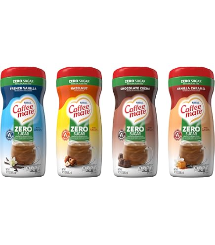 Amazon.com: Coffee Mate Powder Creamer Variety Pack, 15 Oz, 4 Pack