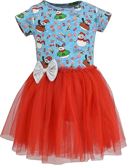 girls snowman dress