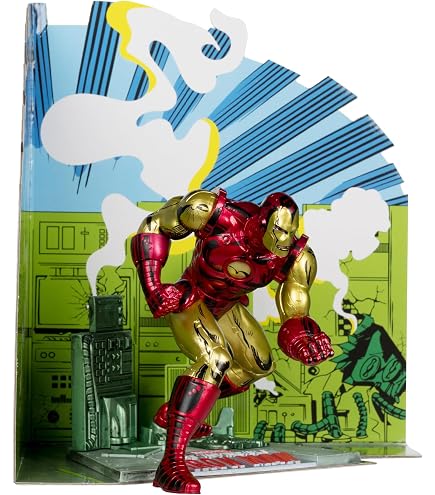 Amazon.com: Marvel Select Iron Man Action Figure : Diamond Select