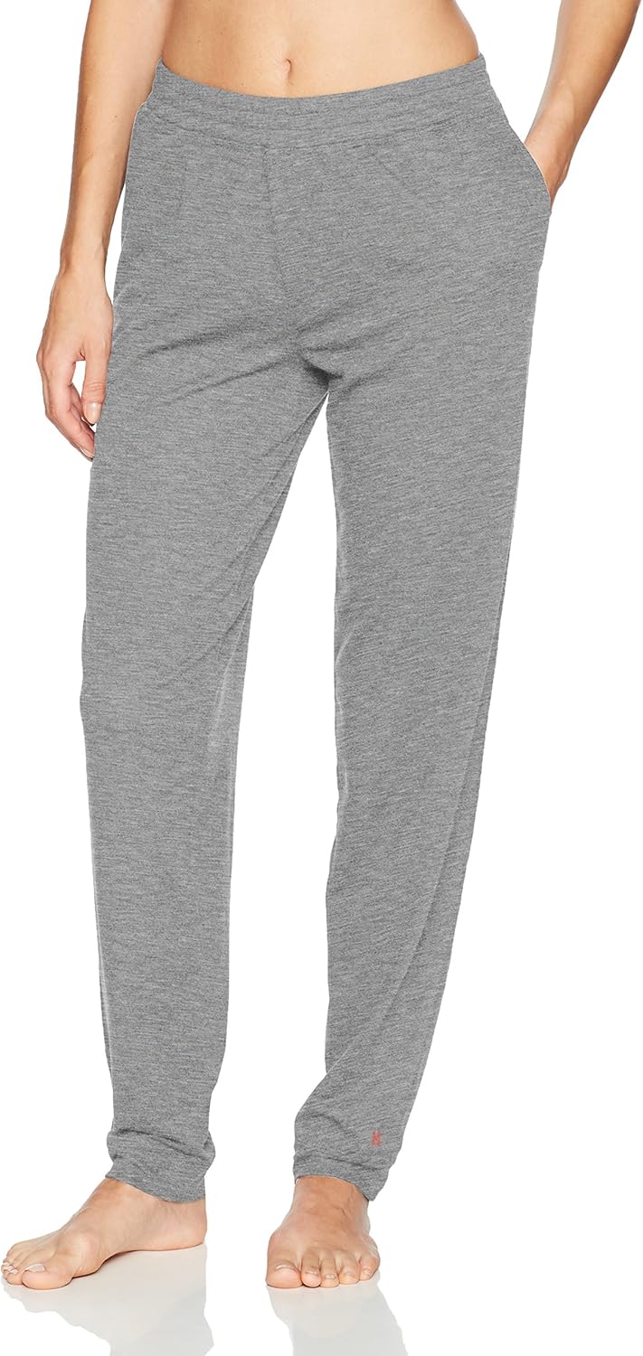 HUE Women's Solid French Terry Cuffed Long Lounge Pant with Pockets at  Women’s Clothing store