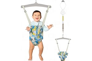 TUBAGOU Baby Door Jumper Great for Baby Exerciser, Comfortable Johnny Jumper w Seat and Durable Doorway Jumper for Baby Bounce Jumper, Portable and Easy to Install