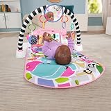 Fisher-Price Glow and Grow Kick & Play Piano Gym Pink HYH63 Queens English view 2