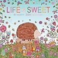 Graphique 2024 Life is Sweet Wall Calendar | 12” x 12” | Thick Paper | Home & Office Organizer | Large Monthly Grid | 3 Languages & Marked Holidays | 4 Month Preview Page for 2025…