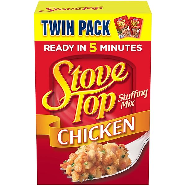 STOVE TOP STUFFING MIX, CHICKEN, 12 OUNCE BOX