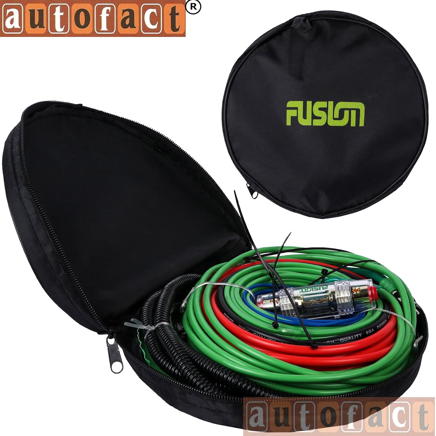 fusion bass tube wiring kit
