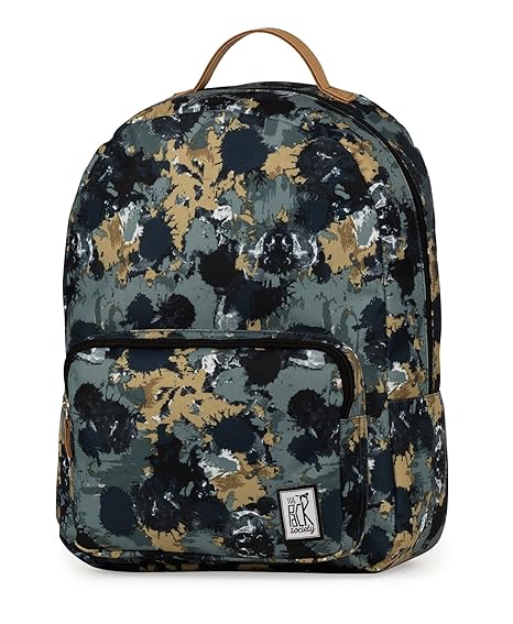The Pack Society Rucksack, 16 Liter, Grey Camo Allover