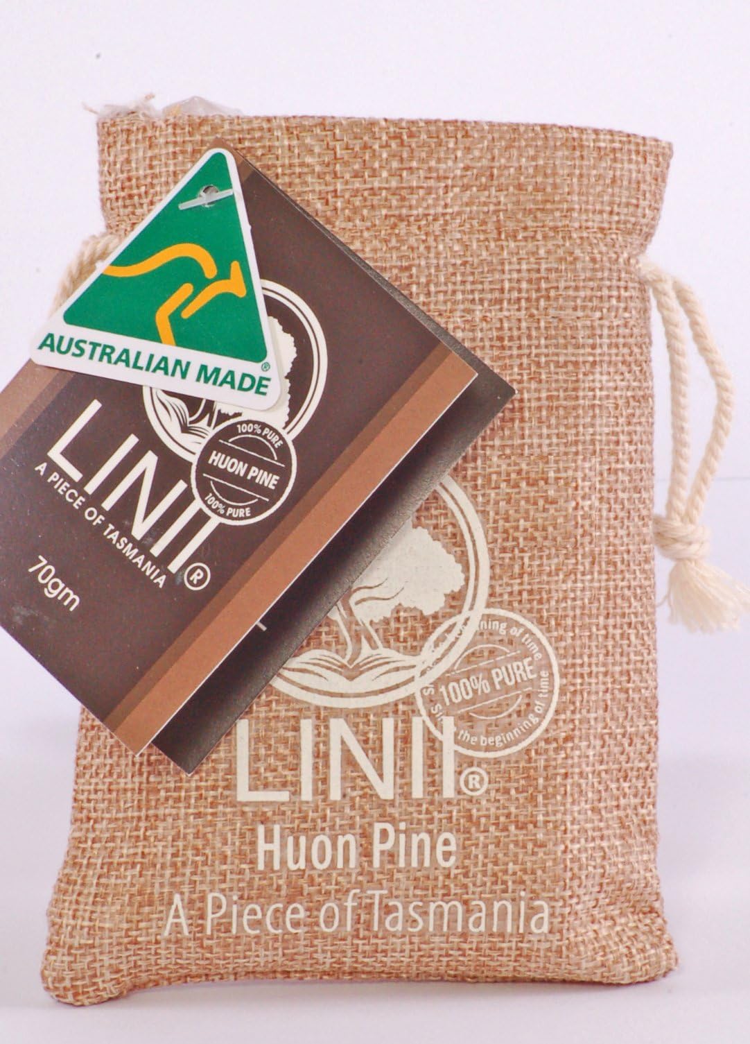 Linii Odor Absorbent Dust Mite Fleas Moths Silverfish Repellent for Homes Cars Pets | 100% Natural Tasmanian Huon Pine | 2.5 Ounces