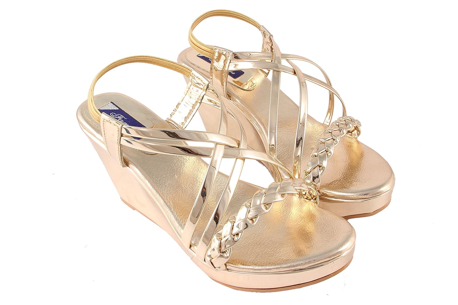 stylish party wear ethnic women girls wedges sandal