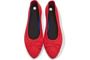 Shupua Women's Flats Black Flats Shoes Pointed Toe Ballet Flats Comfortable Bow Girls Flats Dressy