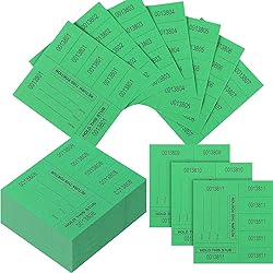 Kosiz 300 Sheets Raffle Tickets Sheets Hold This