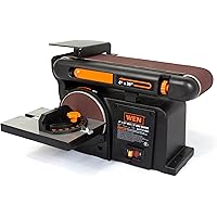 WEN 6502 4 x 36-Inch Belt and 6-Inch Disc Sander with Cast Iron Base