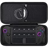 Aenllosi for ASUS ROG Xbox Ally/Xbox Ally X/ROG Ally X/Rog Ally 7 inch 120Hz Hard Case, Organizer for AMD Z2 Extreme Processor Game Console, Black (Case Only)
