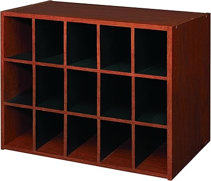 ClosetMaid Organizador de Zapatos Laminado de 15 Cubos, Cereza, 1