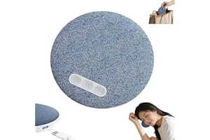 Bone Conductions Under Pillow Sleep Speaker, Ultra-Thin Wireless Bluetooth 5.4 Mini Pillow Speaker Sleep Aid with White Noise