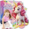ZIZZ Unicorn Floor Puzzles for Kids Ages 3-5, 4-8 Years Old - Giant 48 Pieces Jigsaw Puzzles for Kids Ages 4-6 - Unicorn Toys for Girls - Puzzles for Toddlers - Girl Gifts for Birthday Christmas