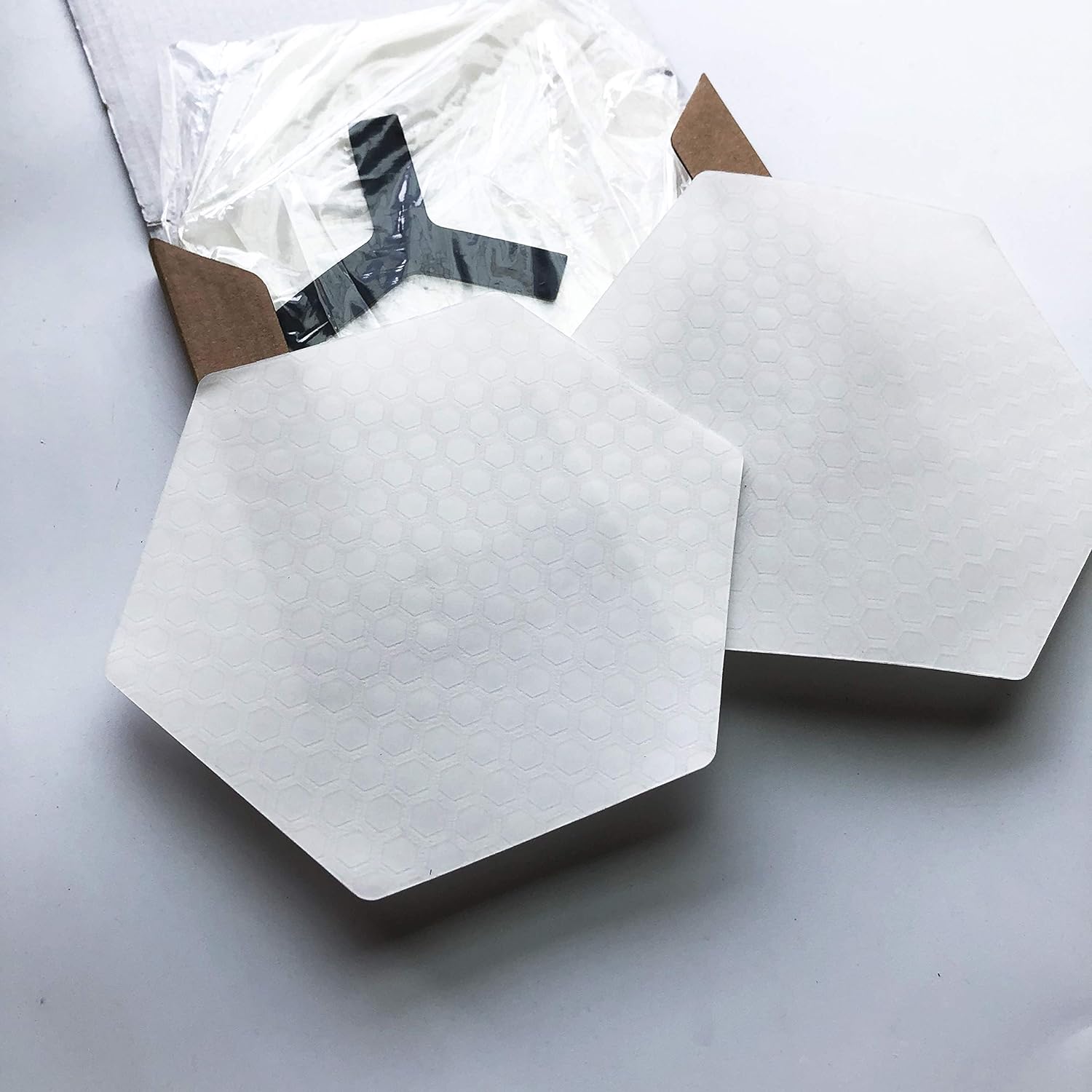 AQUBONA Hexagon Clear Surf Traction Pad - Surfwachs Alternative Für Surfboards