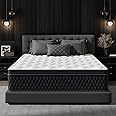 Bedtter 12 Inch King Hybrid Mattress, Gel Memory Foam & Pocketed Springs, Motion Isolation, Pressure Relief, CertiPUR-US Certified, Fiberglass-Free, Supportive Comfort