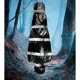 AnanBros 5ft Hanging Corpse Dead Victim Props Halloween Decorations Outdoor | Haunted Creepy House Halloween Decor, Scary Halloween Decorations Clearance, Outdoor Halloween Inflatables Yard Decorations