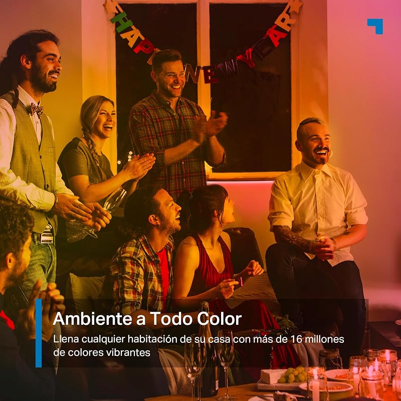L920-5 - Tira LED Adhesiva Wi-Fi de 5M, RGB Multicolor, Control Remoto