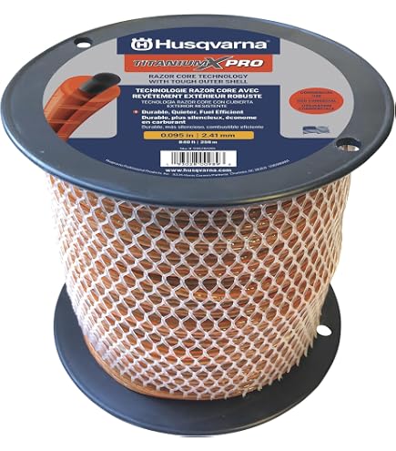 Husqvarna Titanium XPro Trimmerschnur – 30 M Spule, 0,26 Cm, Original-Ersatzteil 529337611