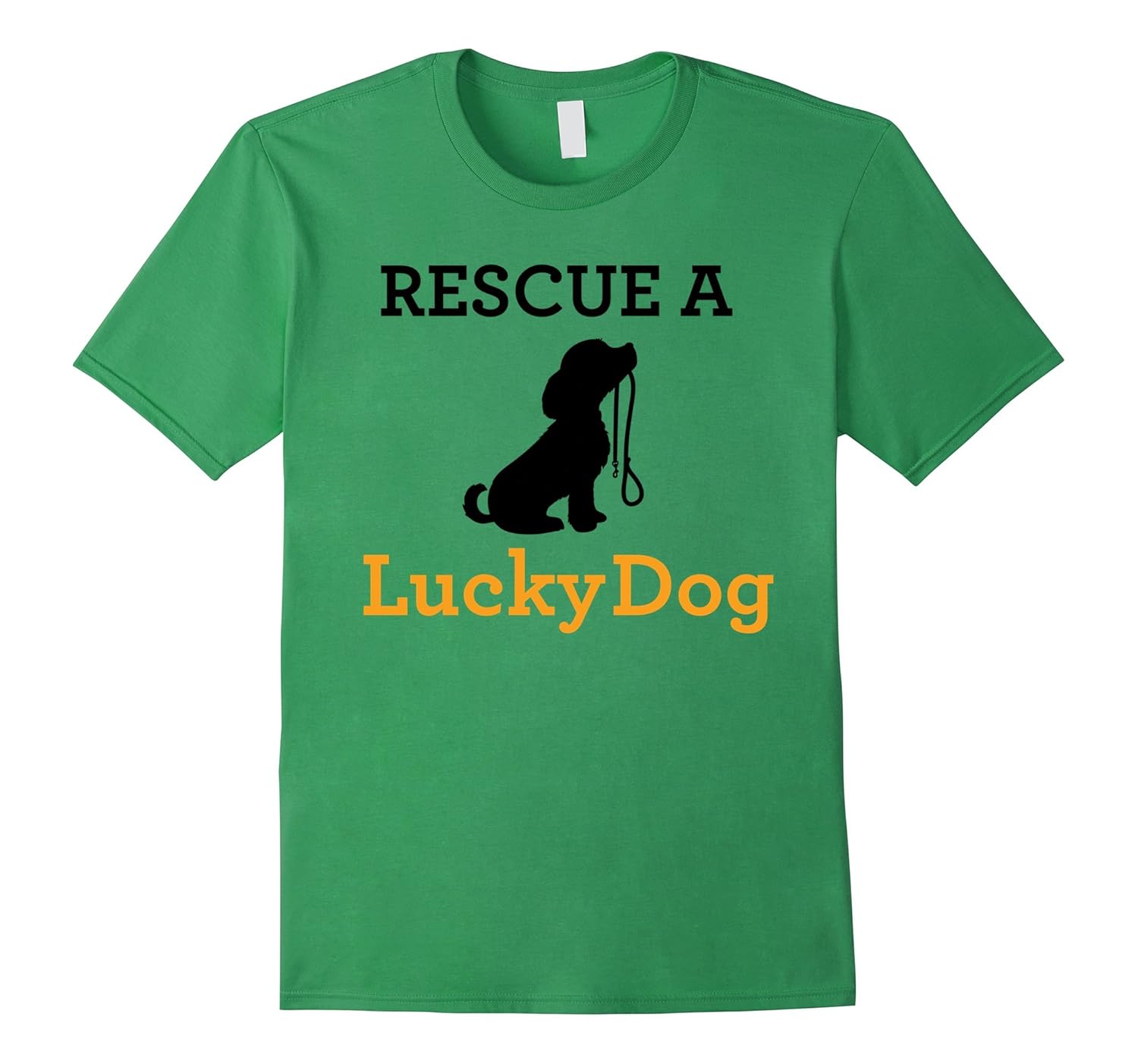 Lucky Dog Rescue a Lucky Dog T-Shirt-ANZ